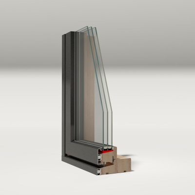 Aluminium kozijn slank profiel moderne woning